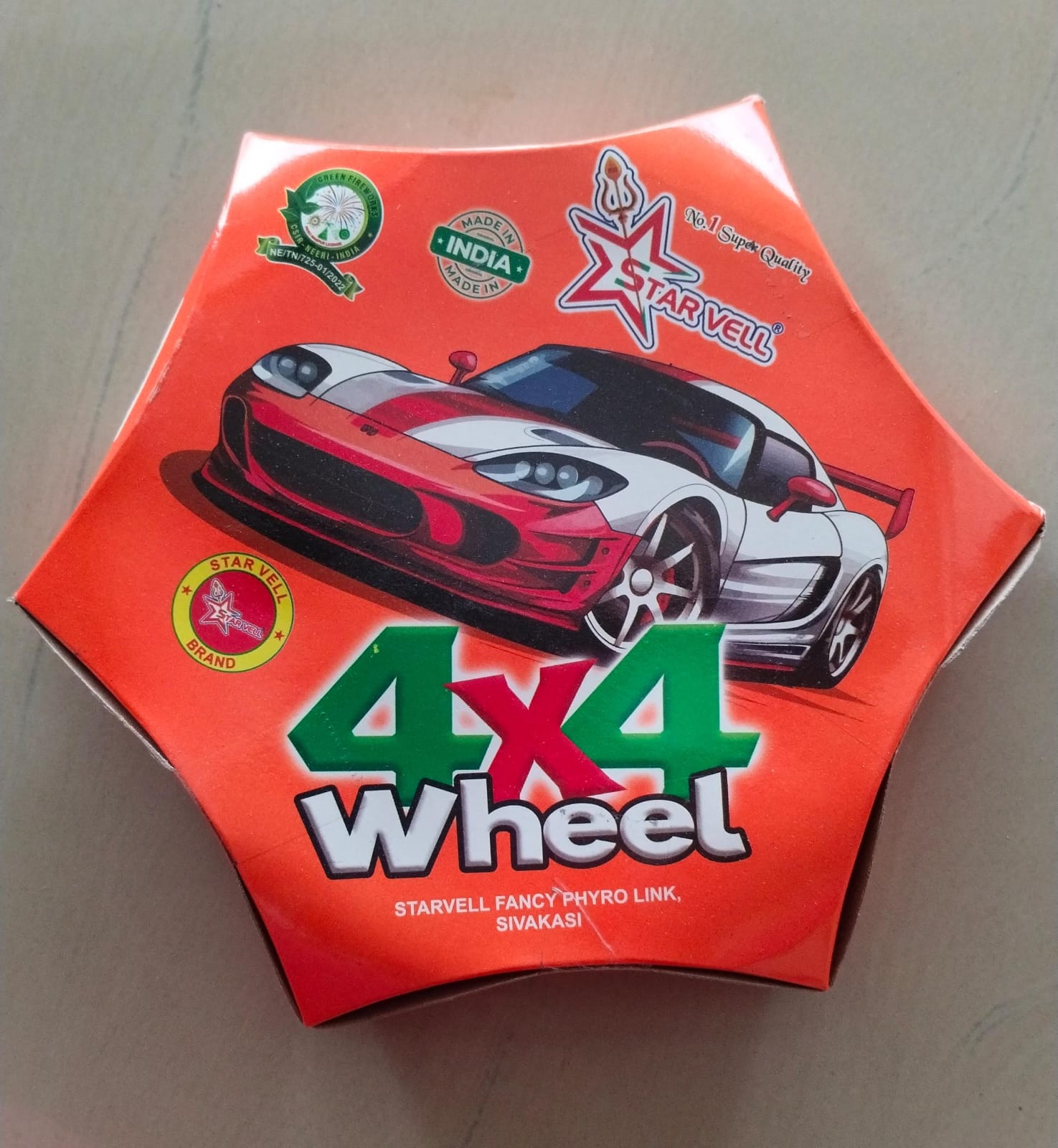 4 x 4 Wheel